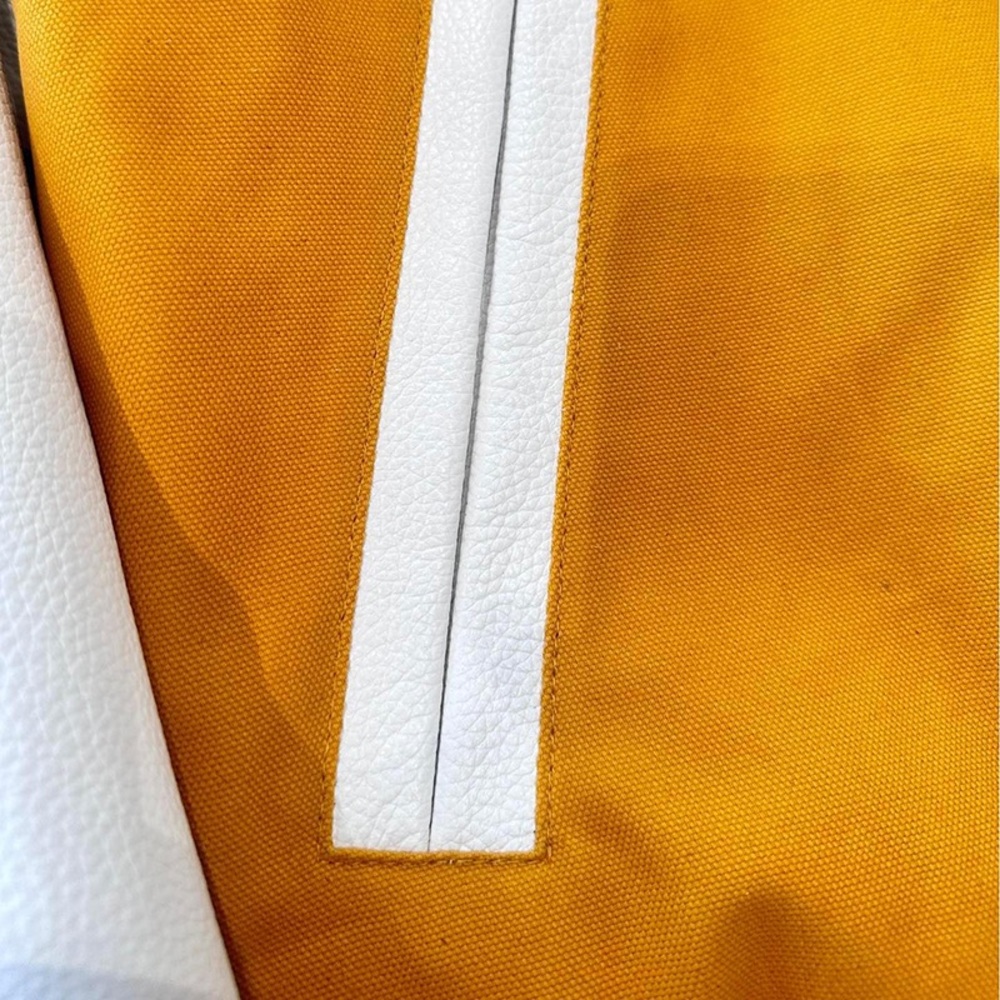 Louis Vuitton Yellow West Leather Sleeve Jacket - Picture 10 of 12